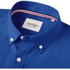 image:imageAlimens amp Gentle Mens Solid Oxford Shirt Long Sleeve Dress Shirt Work Casual Button Down Shirts with PocketBright Blue