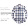 image:imageAlimens amp Gentle Mens Solid Oxford Shirt Long Sleeve Dress Shirt Work Casual Button Down Shirts with PocketChecklight Blue  White