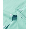 image:imageAlimens amp Gentle Mens Solid Oxford Shirt Long Sleeve Dress Shirt Work Casual Button Down Shirts with PocketGreen