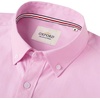 image:imageAlimens amp Gentle Mens Solid Oxford Shirt Long Sleeve Dress Shirt Work Casual Button Down Shirts with PocketPink