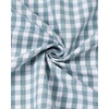 image:imageAlimens amp Gentle Mens Solid Oxford Shirt Long Sleeve Dress Shirt Work Casual Button Down Shirts with PocketPlaidgreen White