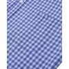 image:imageAlimens amp Gentle Mens Solid Oxford Shirt Long Sleeve Dress Shirt Work Casual Button Down Shirts with PocketPlaidlight Blue