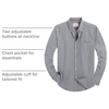 image:imageAlimens amp Gentle Mens Solid Oxford Shirt Long Sleeve Dress Shirt Work Casual Button Down Shirts with PocketStripedblack White