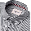 image:imageAlimens amp Gentle Mens Solid Oxford Shirt Long Sleeve Dress Shirt Work Casual Button Down Shirts with PocketStripedblack White