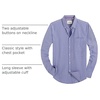 image:imageAlimens amp Gentle Mens Solid Oxford Shirt Long Sleeve Dress Shirt Work Casual Button Down Shirts with PocketStripednavy Blue