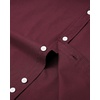 image:imageAlimens amp Gentle Mens Solid Oxford Shirt Long Sleeve Dress Shirt Work Casual Button Down Shirts with PocketWine Red