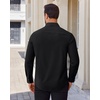 image:imageAlimens amp Gentle Stretch Dress Shirt for Men Button Down Long Sleeve ShirtBlack