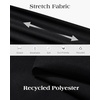 image:imageAlimens amp Gentle Stretch Dress Shirt for Men Button Down Long Sleeve ShirtBlack