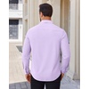 image:imageAlimens amp Gentle Stretch Dress Shirt for Men Button Down Long Sleeve ShirtLavender