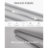 image:imageAlimens amp Gentle Stretch Dress Shirt for Men Button Down Long Sleeve ShirtLight Grey