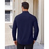 image:imageAlimens amp Gentle Stretch Dress Shirt for Men Button Down Long Sleeve ShirtNavy Blue