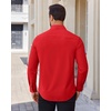 image:imageAlimens amp Gentle Stretch Dress Shirt for Men Button Down Long Sleeve ShirtRed