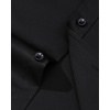 image:imageMens Dress Shirt Long Sleeve Wrinkle Free Stretch Button Down ShirtsBlack