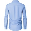 image:imageMens Dress Shirts Long Sleeve Wrinkle Free Business Button Down ShirtBlue