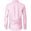 image:imageMens Dress Shirts Long Sleeve Wrinkle Free Business Button Down ShirtPink