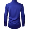 image:imageMens Dress Shirts Odor Resistant Long Sleeve Button Down Shirt StretchyRoyal Blue
