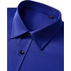 image:imageMens Dress Shirts Odor Resistant Long Sleeve Button Down Shirt StretchyRoyal Blue