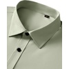 image:imageMens Dress Shirts Odor Resistant Long Sleeve Button Down Shirt StretchySage Green