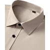 image:imageMens Dress Shirts Odor Resistant Long Sleeve Button Down Shirt StretchyTan