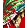 image:imageMens Hawaiian Shirt Summer Beach Casual Short Sleeve Button Down ShirtsRed Green