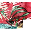 image:imageMens Hawaiian Shirt Summer Beach Casual Short Sleeve Button Down ShirtsRed Green