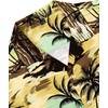 image:imageMens Hawaiian Shirt Summer Beach Casual Short Sleeve Button Down ShirtsYellow Beach