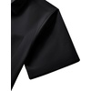 image:imageMens Short Sleeve Dress Shirt Wrinkle Free Button Down Shirt with PocketBlack