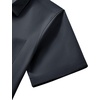 image:imageMens Short Sleeve Dress Shirt Wrinkle Free Button Down Shirt with PocketDark Grey