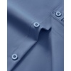 image:imageMens Short Sleeve Dress Shirt Wrinkle Free Button Down Shirt with PocketDusty Blue