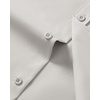 image:imageMens Short Sleeve Dress Shirt Wrinkle Free Button Down Shirt with PocketLight Grey