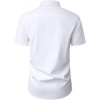 image:imageMens Short Sleeve Dress Shirt Wrinkle Free Button Down Shirt with PocketWhite