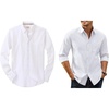 image:imageAlimens amp Gentle Mens Oxford Shirts Solid Long Sleeve Dress Shirt for Men