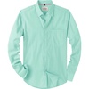 image:imageAlimens amp Gentle Mens Solid Oxford Shirt Long Sleeve Dress Shirt Work Casual Button Down Shirts with PocketGreen