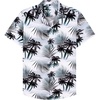 Black White Palm
